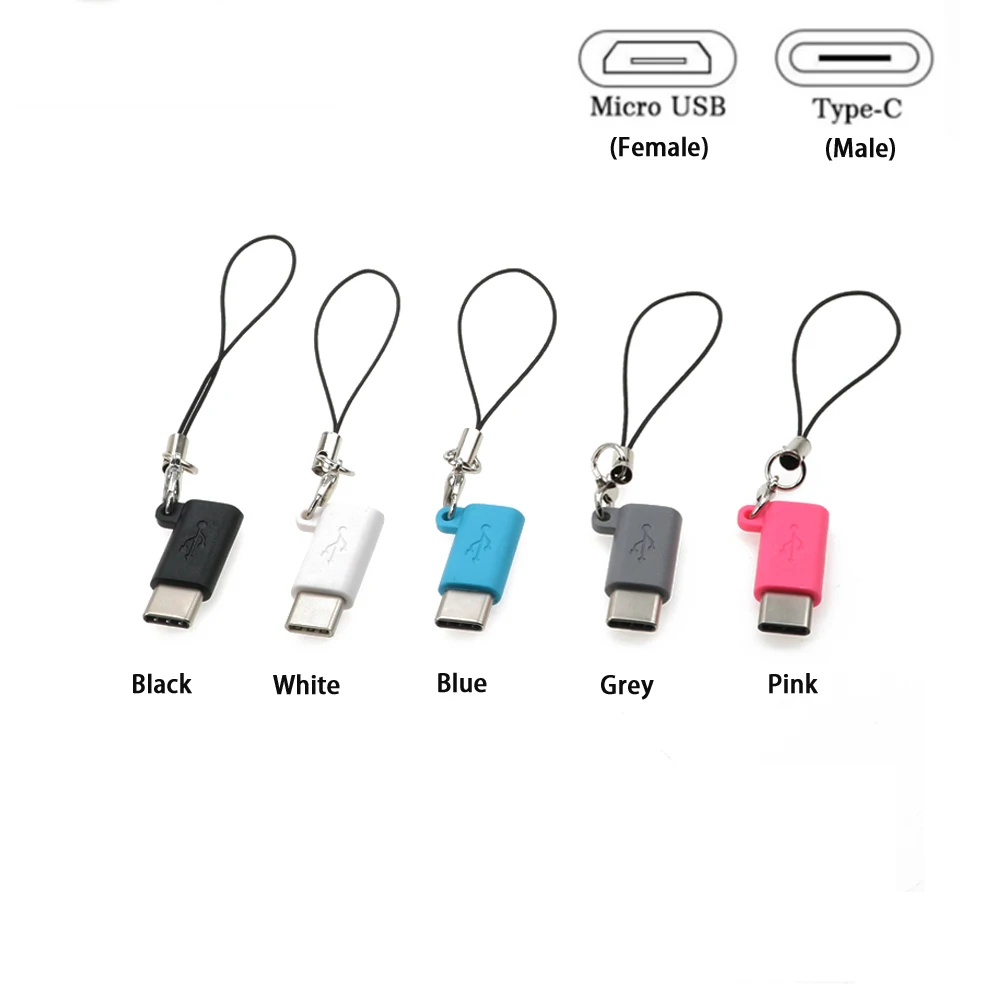 TingDong USB 3,1 type C Мужской к Micro USB Женский адаптер конвертер Разъем USB-C Обновление телефона type-c к телефону