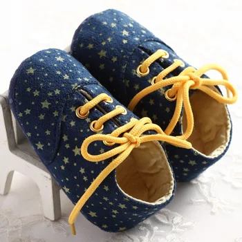 

Print Stars toddler baby baby casual lace-up sneakers soft bottom baby shoes first walking children's shoes toddler shoes