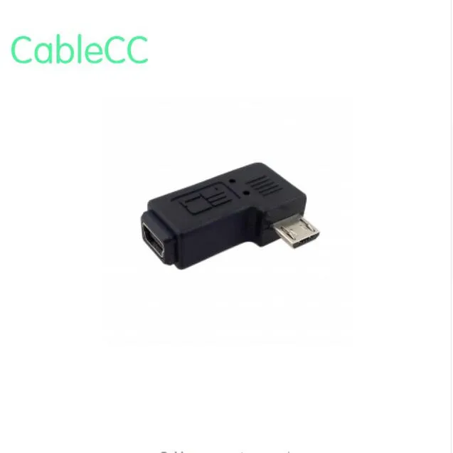 

90 degree right angled MINI USB Female to MICRO USB Male Data sypc power ADAPTER