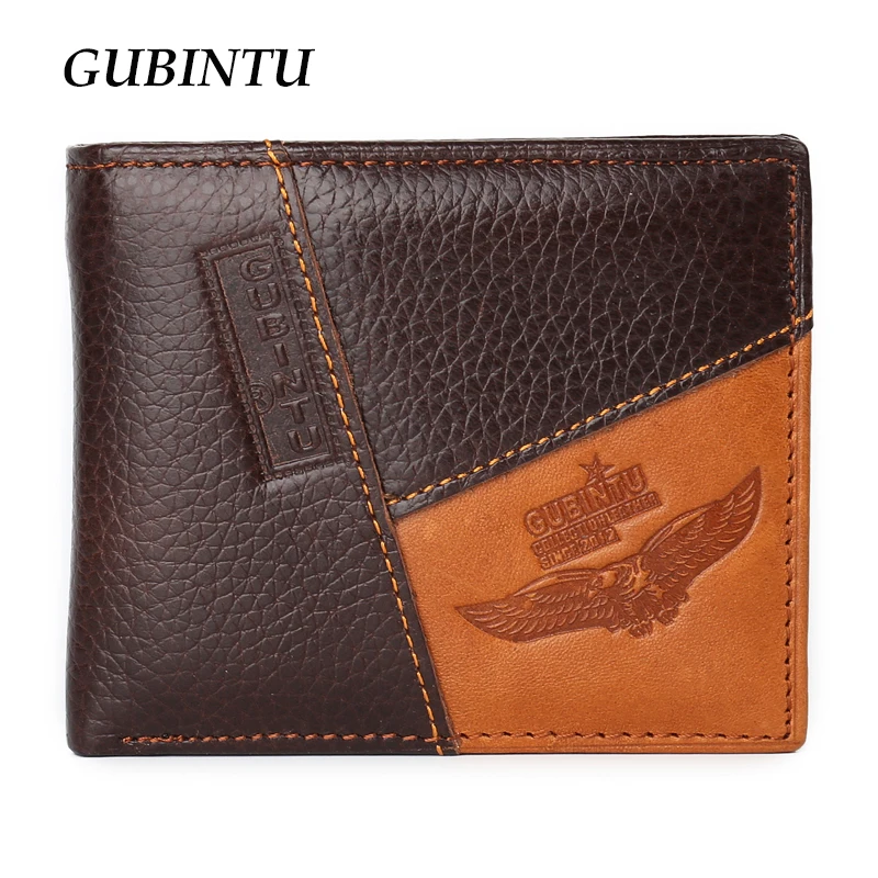 2016 hot sale Promotion Famous Brand Men Wallets Luxury Genuine Leather design diamond Bifold Purse with Coin Pocket