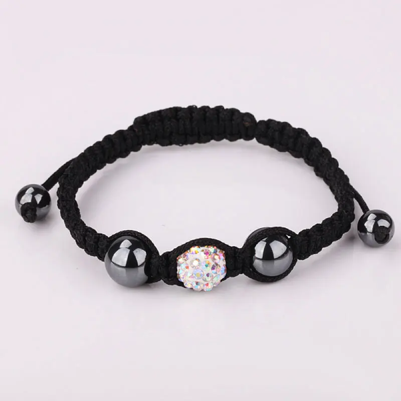 Shamballa Rhinestone Crystal Fashion Jewelry Shambala Charms Balls Beads Bracelets B022 | Украшения и аксессуары