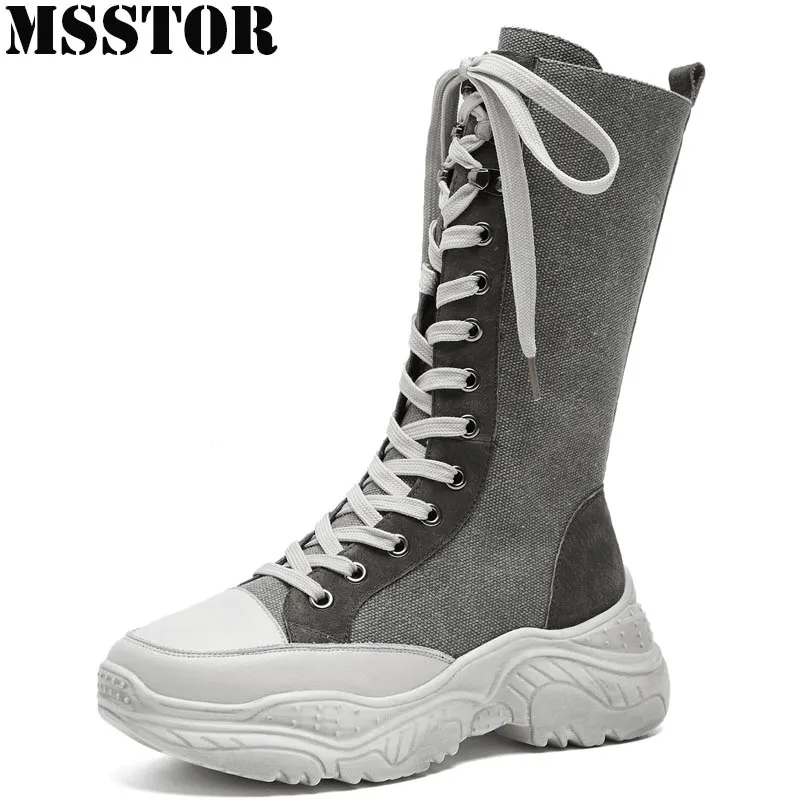

MSSTOR Spring Autumn Women's Running Shoes Casual Fashion Sport Shoes Woman Brand Athletic Walking Female Ladies Girl Sneakers