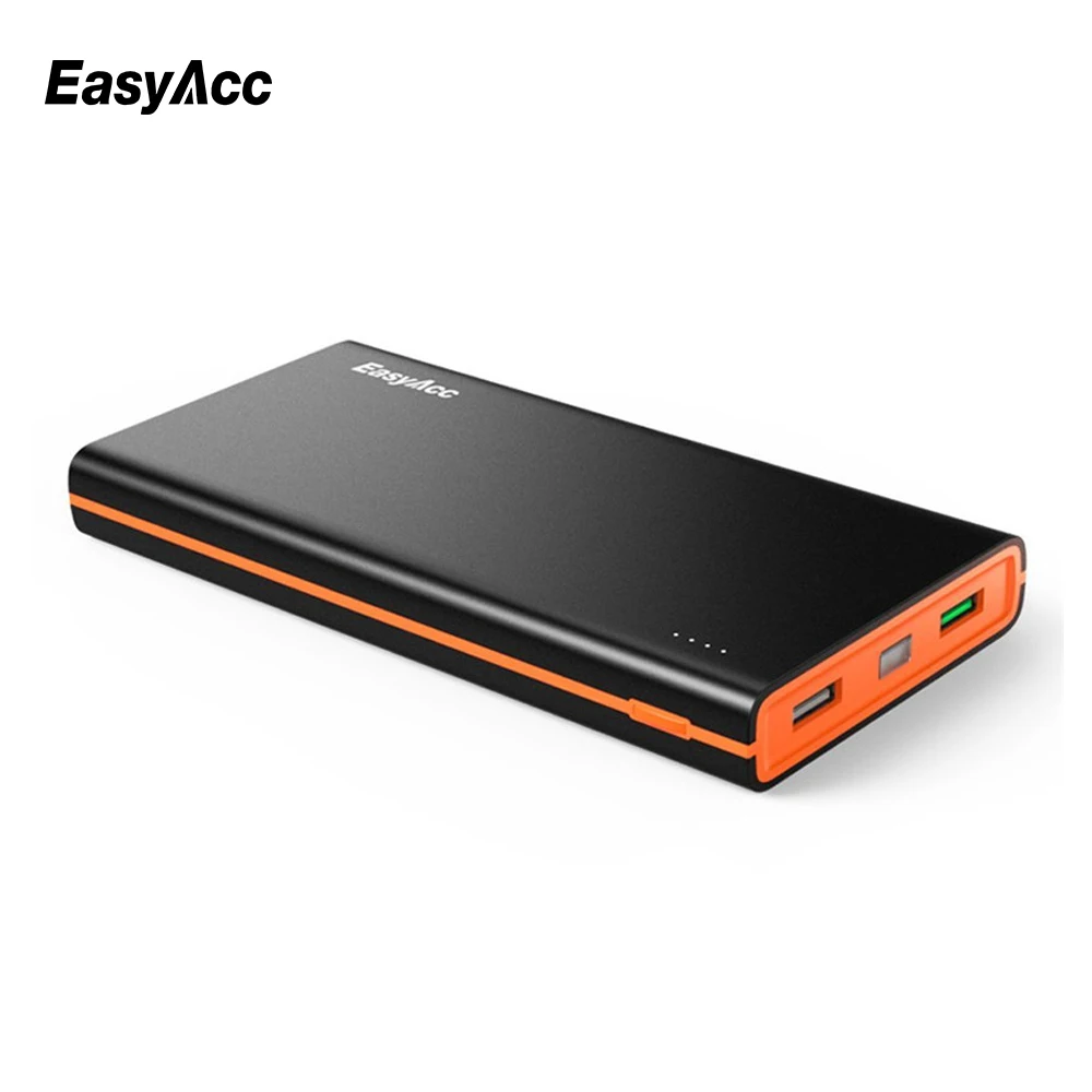 

EasyAcc 15000mAh Fastest Compact Power Bank Quick Charge 3.0 Universal Portable Charger for All Moblie Phone Tablet