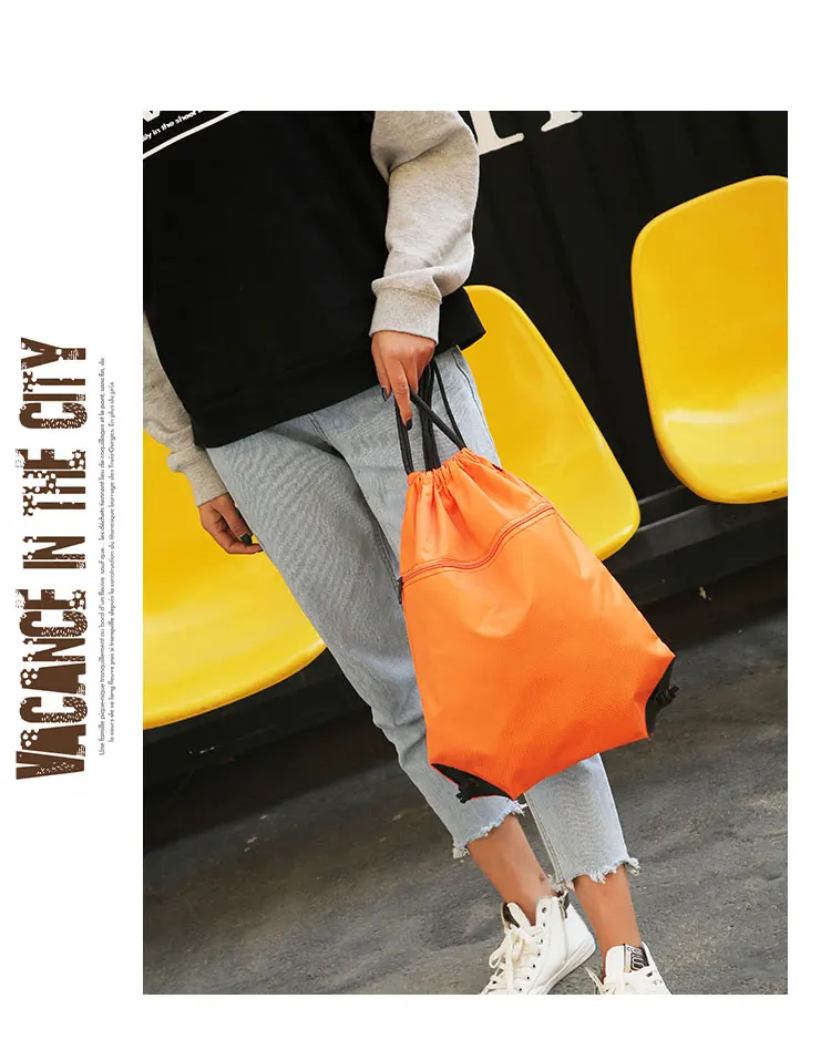 Мешки Drawstring Мода Высокое качество строка мешок Для мужчин Путешествия хранения посылка подростков рюкзак сумка для Для женщин карман