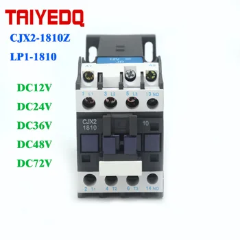 

DC contactor CJX2-1810Z Electric Magnetic Contactor 18A LP1-1810 contactors DC12V 24V 48V 110V for motor protection