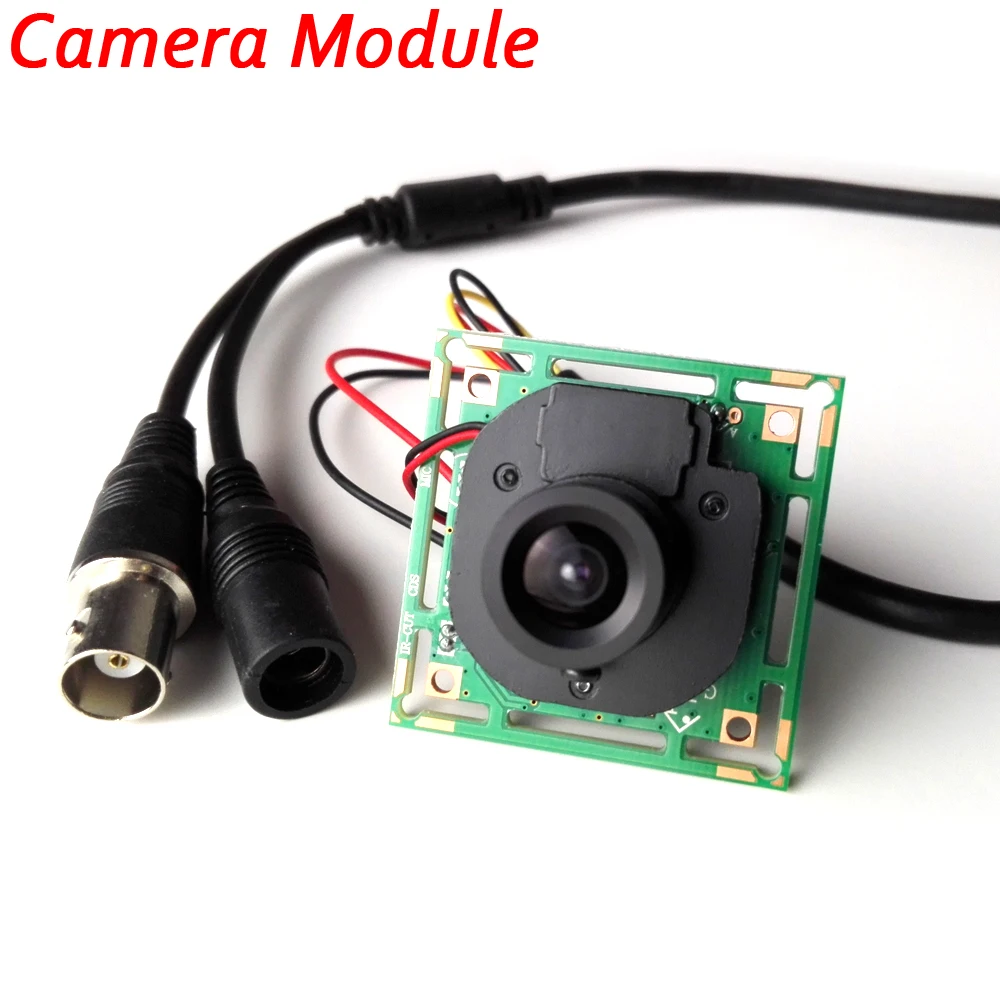 700TVL CMOS Security Camera PCB Board Module with 3.6mm Lens IR CUT