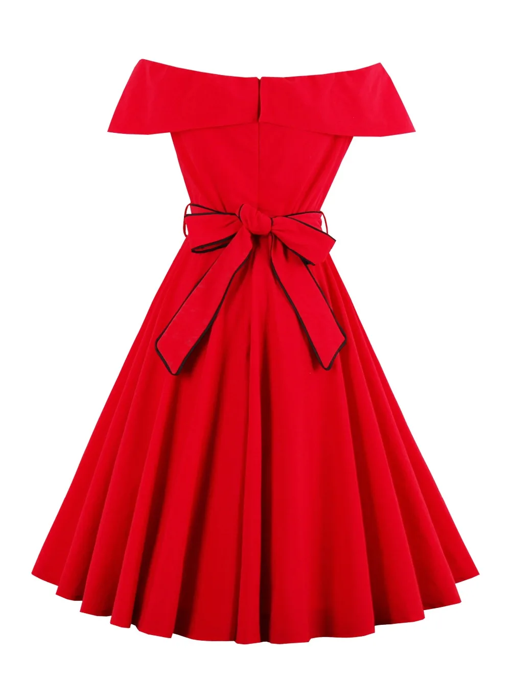 Buy Sisjuly Women Red Dress Summer A line Girls Slash