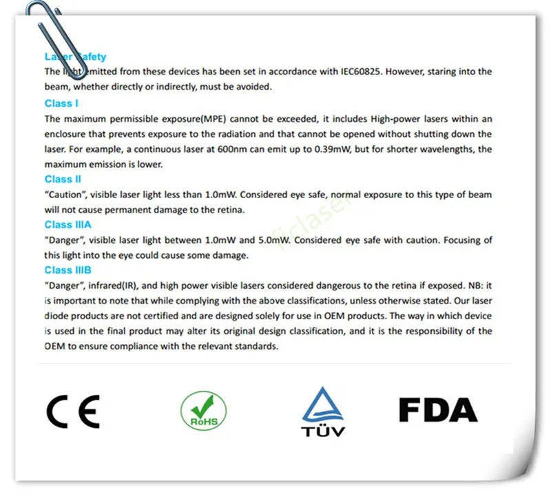ficlaser International Certification