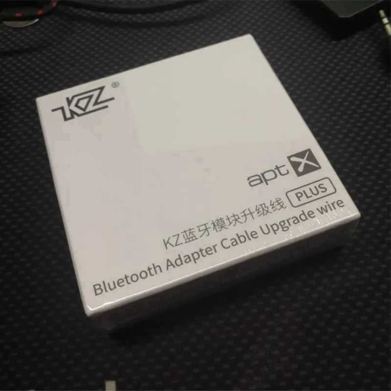 KZ Aptx MMCX Bluetooth Cable Module Wireless Adapter Detachable Cord IPX5 Waterproof for MMCX Earbuds Bluetooth Headphones Cable