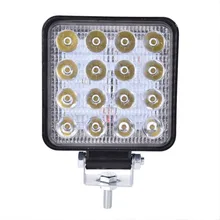 2/10psc 48w GERUITE LED Spotlight Square Car Lights For Truck SUV Boating Hunting Fishing IP67 Waterproof LED Work Light