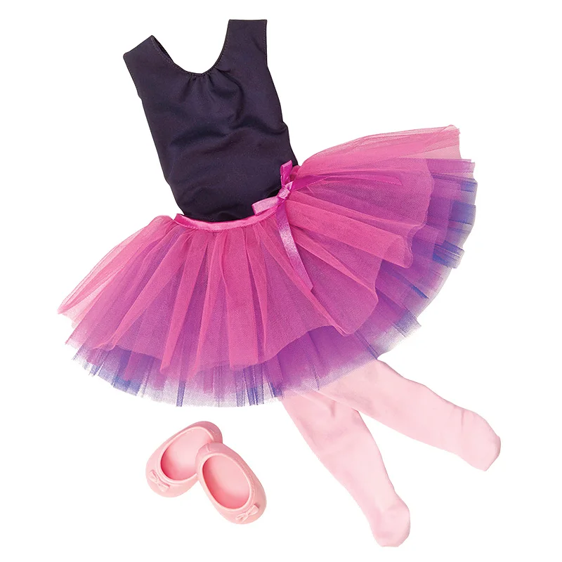 tutu outfits 6 видов стилей и наряды Одежда для куклы 45 см кукла наряды Аксессуары для 18-дюймовые куклы - Цвет: tutu outfits