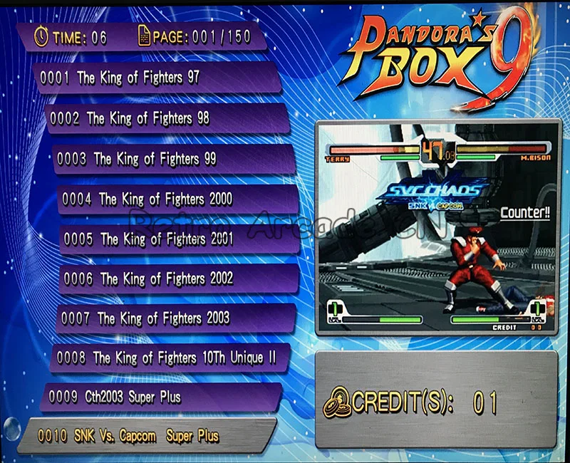 Arcade DIY kit with Pandora box 9 family version 1500 in 1 motherboard HDMI VGA for PC TV PS