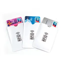 10 шт./компл. RFID экранированный наручный держатель для карт Блокировка 13,56 МГц IC карты защиты NFC карты безопасности анти-размагничивания