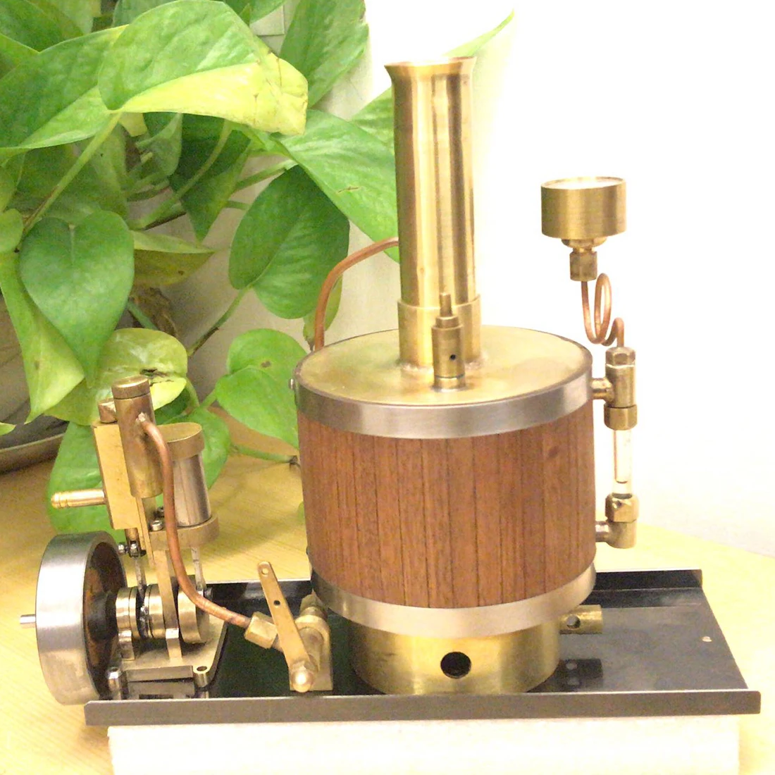 Горячая мини-модель с паровым двигателем с бойлером и базовым комплектом модель паровой мощности технология научная электрогенерация игрушка для экспериментов