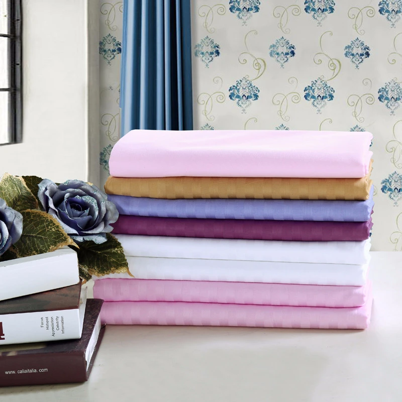 10pcs Stripe beauty salon bed sheet 100 cotton linens SPA massage