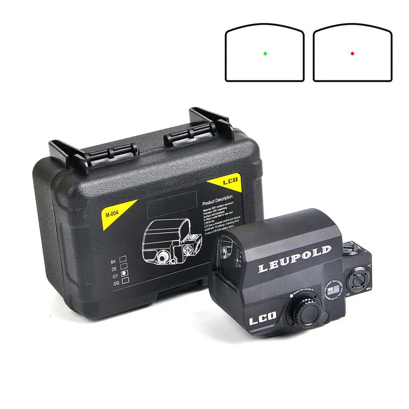 

LCO Holographic Sight Tactical Riflescope Red Dot Sight Scope Hunting Scopes Reflex Sight With 20mm Rail Mount