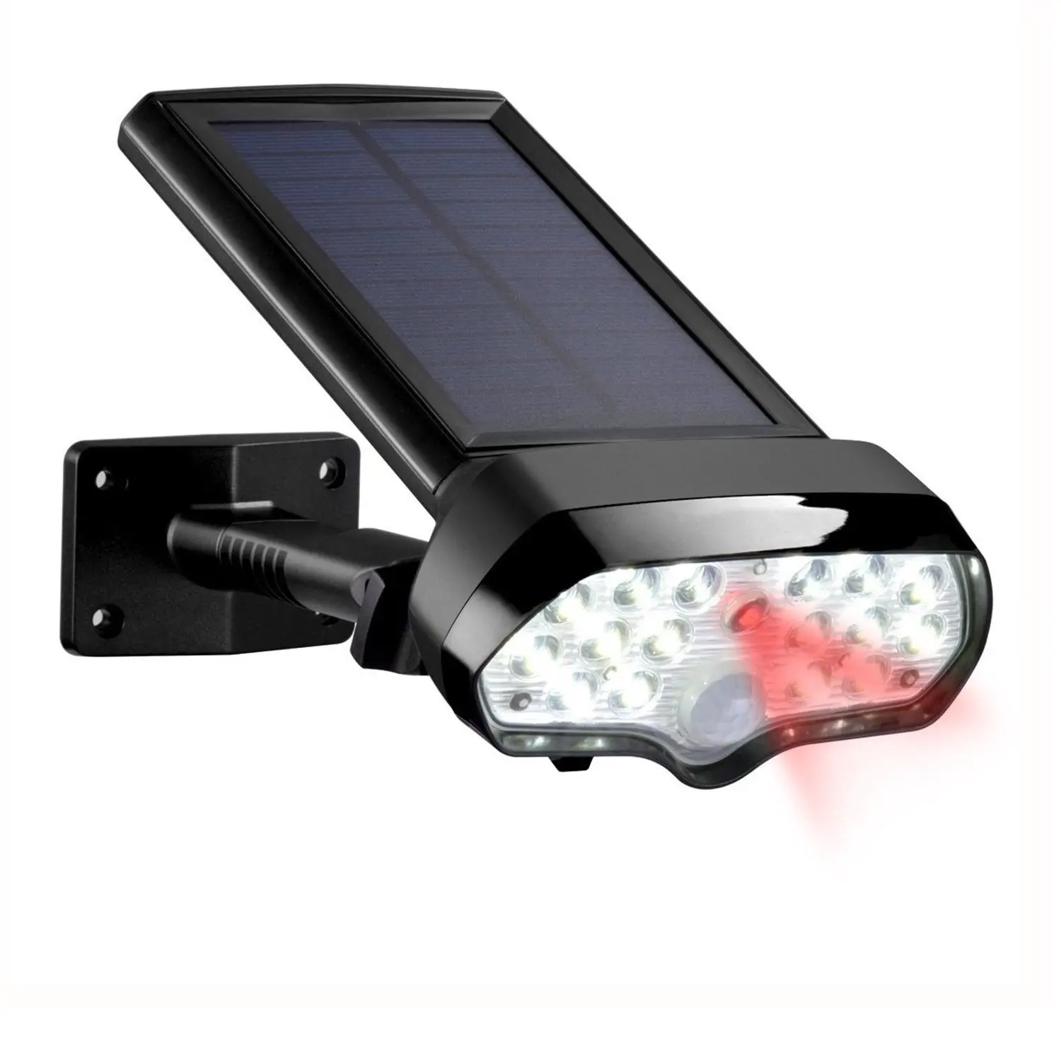 

Solar Lights Motion Sensor Outdoor, Vandeng 17 LED Solar Powered Security Light