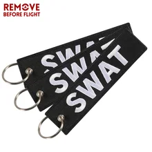 3 шт. брелок llavero moto SWAT, черный брелок с вышивкой, брелок для ключей, брелок для автомобиля, moto rcycle