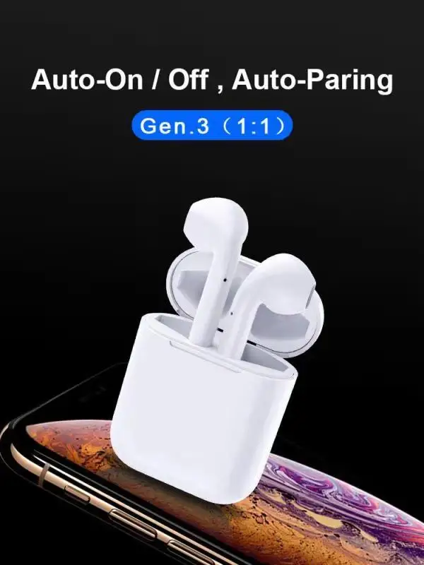 2019 Airplus III TWS беспроводные наушники Bluetooth стерео гарнитуры Touch v5.0 маленький размер