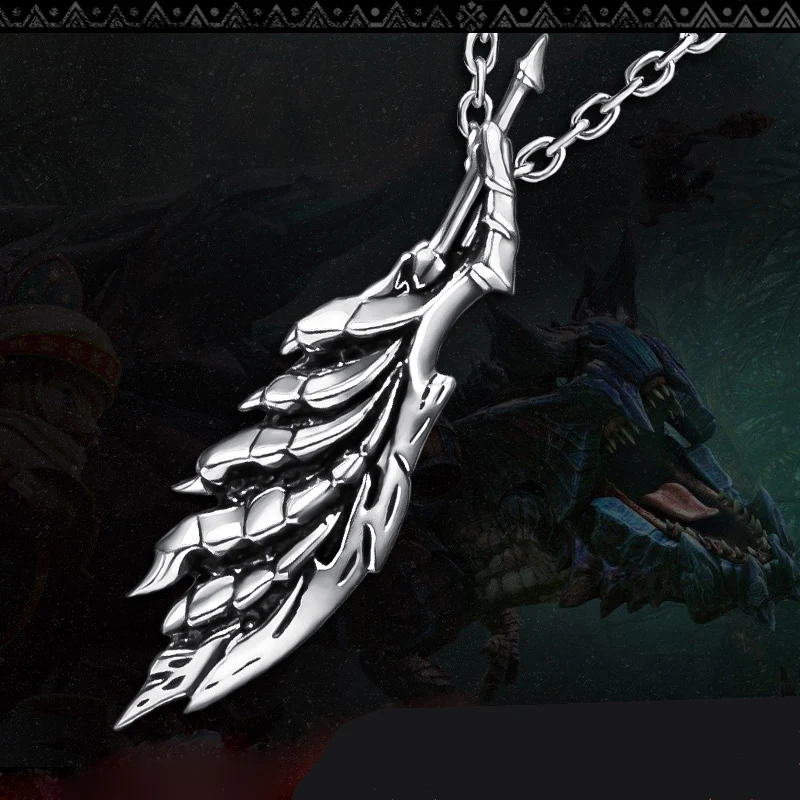 Buy Mens Vintage Necklaces Gothic 925 Silver Dragon