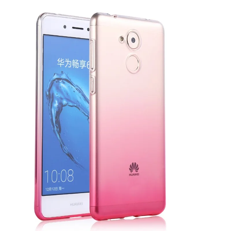 For Huawei Nova Smart Simple Fashion Gradient Color Tpu Case Soft TPU Silicone Back Cover |