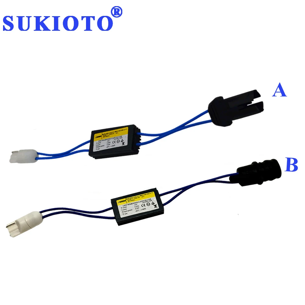 SUKIOTO 10 100PCS OCB Canbus Decoder T10 LED resistor for LED font b Lamps b font