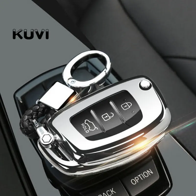 

Hight quality TPU key case cover Key case protective shell holder for Hyundai Solaris MISTRA Veloster SR IX35 Accent Elantra i30