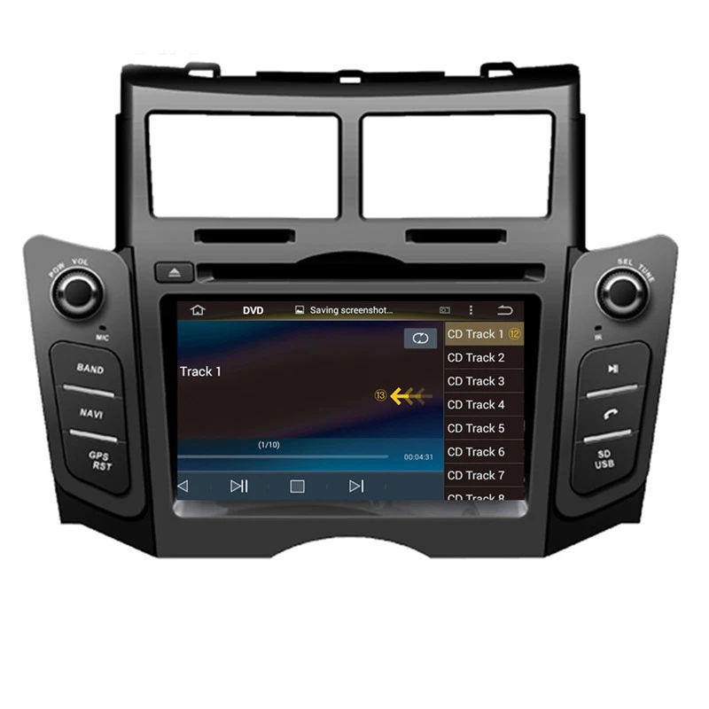 Sale Ectwodvd Octa Quad Core 4G/2G Android 9.0 Car Multimedia DVD Player for Toyota Yaris 2005 2006 2007 2008 2009 2010 2011 16