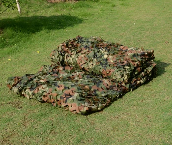 2 X 4M Military Camouflage Net Woodlands Leaves Camo Cover For Camping Hunting german elite m42 ss oak leaves camo hunting smock de 505134