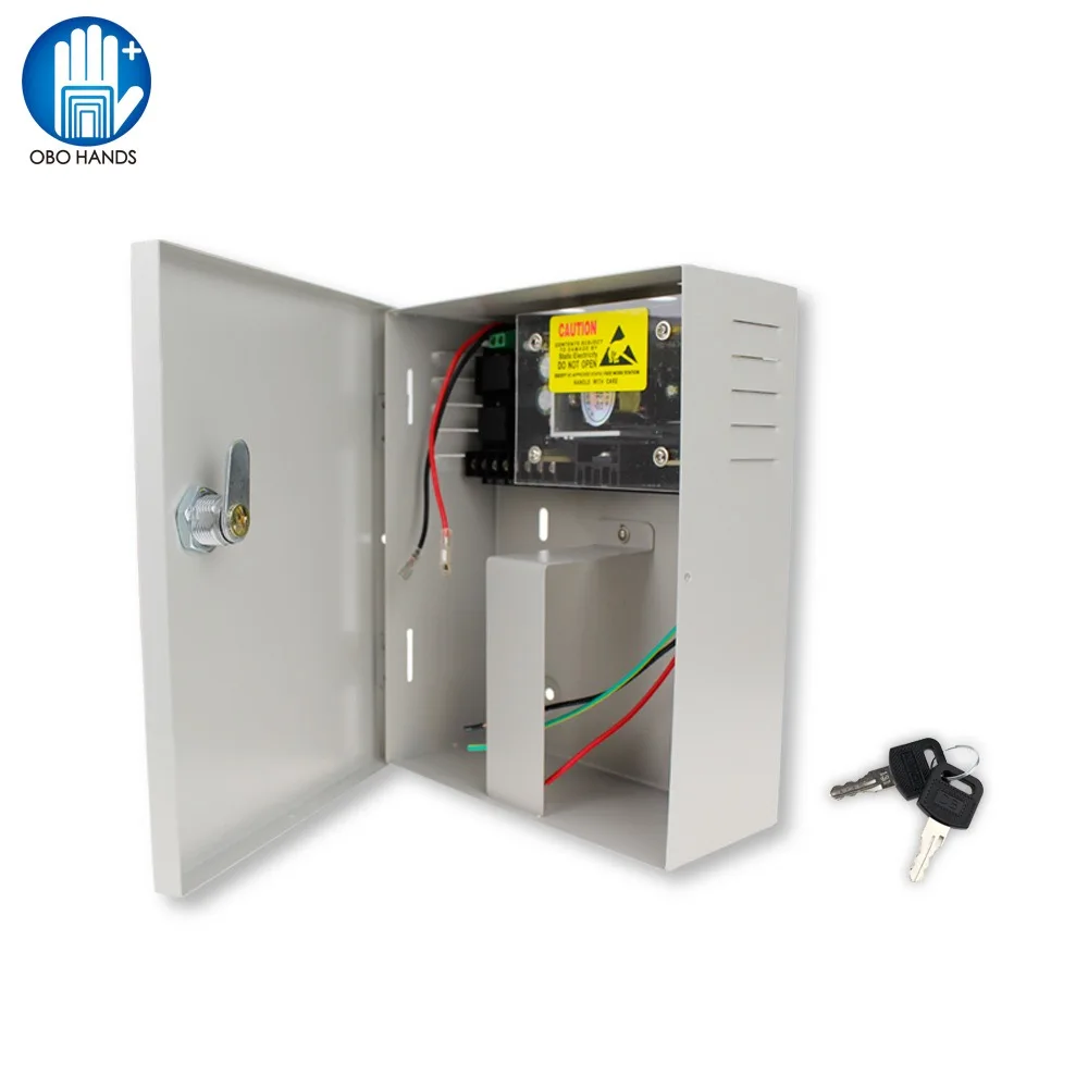 AC90V/260V 5A Access Control Power Supply Box DC12V UPS Backup Battery for All Kinds of Electric Door Lock with Time Delay AC90V/260V 5A Access Control Power Supply Box DC12V UPS Backup Battery for All Kinds of Electric Door Lock with Time Delay