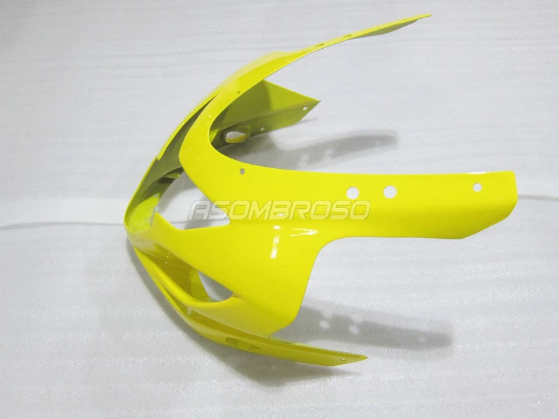 7 подарки обтекатель комплект для Suzuki 2004 2005 GSXR 750 GSXR600 пользовательские Aftermarket GSX R600 04 05 Желтые Черные мотоциклетные обтекатели комплект