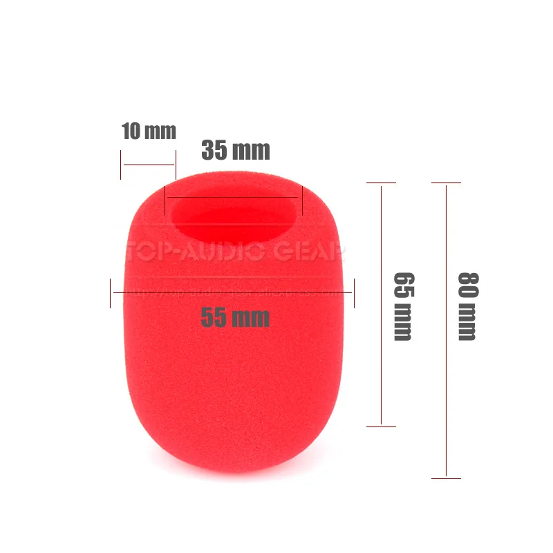 Лобовое стекло микрофон лобовое стекло губка чехол для микрофона Пылезащитная пена для NEUMANN KMS 104 105 KMS104 KMS105 Microfone Microfono