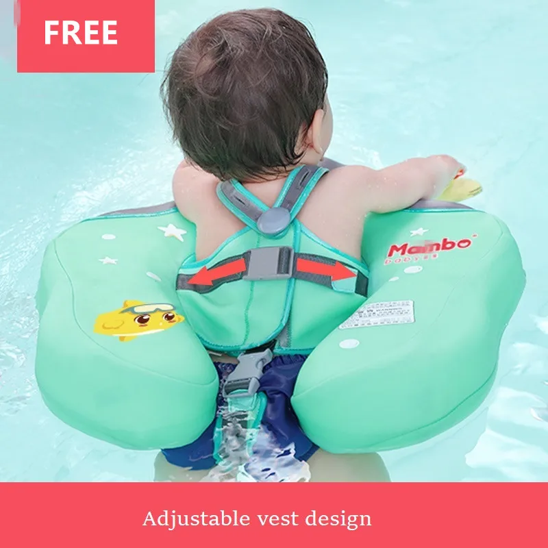 

Children Free Inflatable Baby Swimming Ring floating Waist No inflation Floats Swimming Pool Toy for Bathtub and Swim Trainer