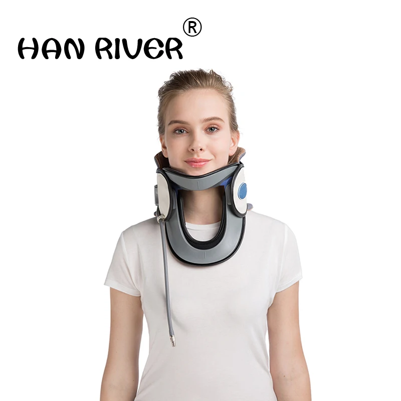 

The neck cervical spondylosis inflatable cervical traction apparatus curer correction household medical stretcher neck collar an