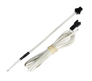 

Funssor 3D printer parts NTC 100K 3950 thermistor temperature sensor Max 300 degree Centigrade with extended cable