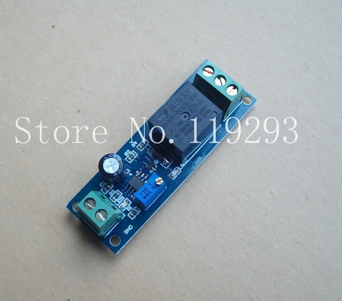 

[SA]12V power supply delay on / off cycling time -off relay module adjustable potentiometer adjustment--10pcs/lot