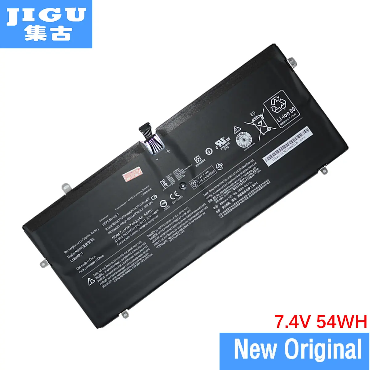 

JIGU ORIGNAL Laptop Battery 121500156 21CP5/57/128-2 L12M4P21 L13C4P01 L13L4P01 FOR LENOVO FOR IdeaPad Yoga 2 Pro 13 Y50p