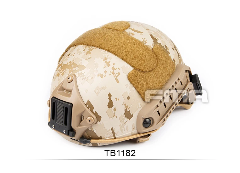 Тактическая ФМА пустыня цифровой баллистический открытый шлем AOR1 для страйкбола пейнтбола TB1182