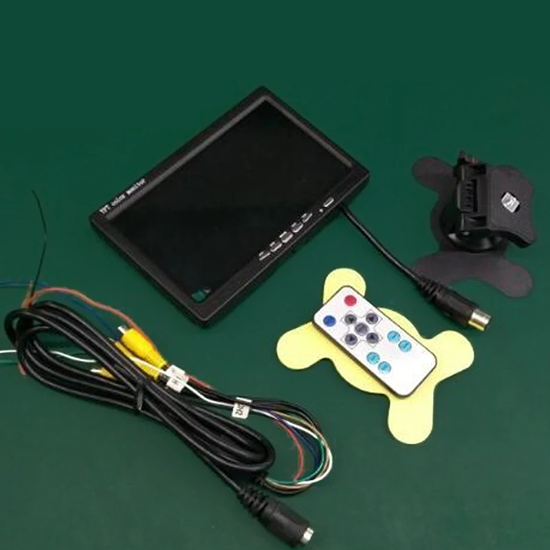 

9" TFT LCD Split Screen Quad Car Monitor Security Surveillance Display
