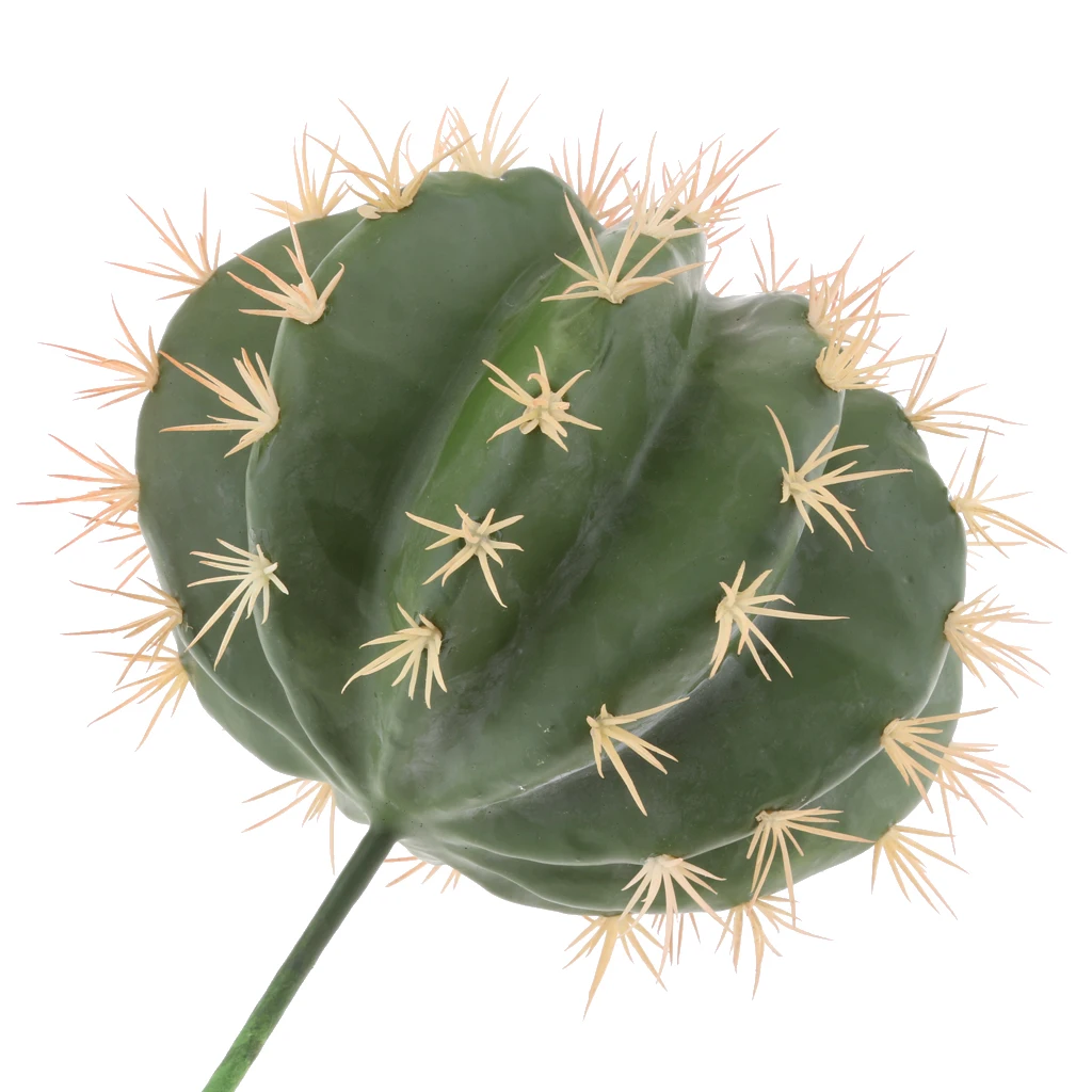 Artificial Flowers Cactus Ball Simulated Cactus Succulents Plants for