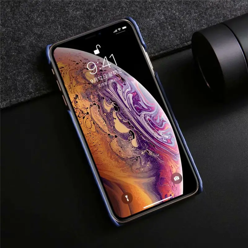 Чехол из натуральной кожи на заднюю панель для iPhone X XR XS максимальный чехол роскошные сумки для телефона аллигатора Чехлы для iPhone 6 6 S 7 8 plus