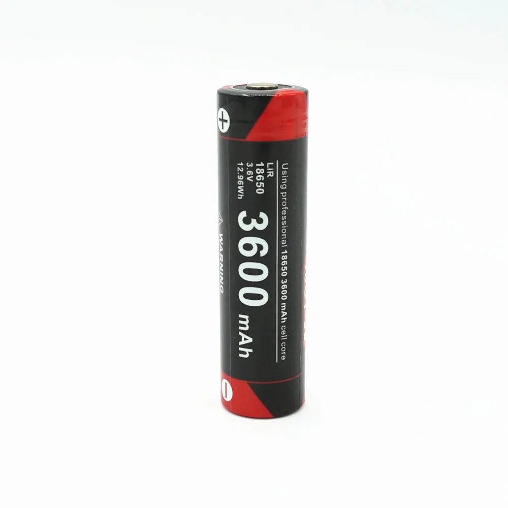 1 шт. Klarus LiR 18650 18GT 36 3600 мАч литий ионная аккумуляторная батарея 3 6 В 12.96Wh Защитная