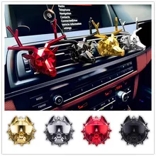 Ароматизатор оленя автомобильный диффузор бульдог освежитель воздуха автомобильный парфюм эфирное масло бульдог аромат