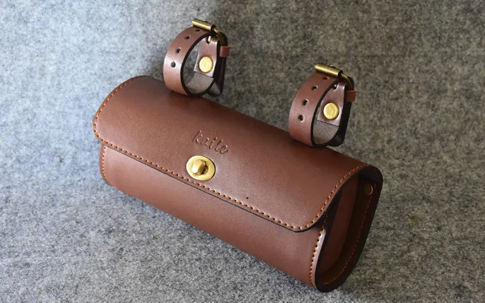 Excellent CHOOSE Classic Bicycle Bag Artificial Leather Retro bicycle Saddle Bag Bike Cycling Bag Bicycle Accessory 2