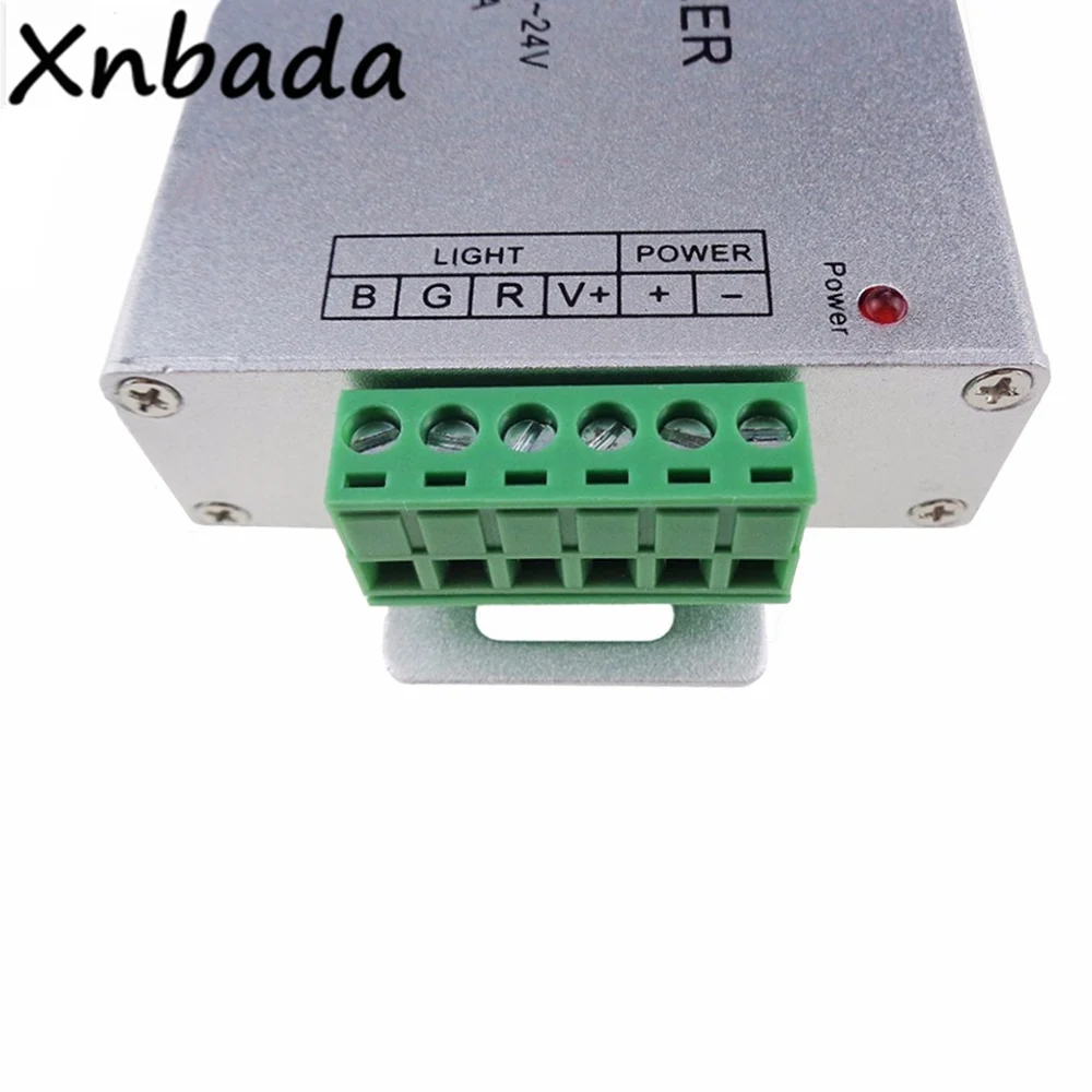 12A RGB светодиодный контроллер с 44 клавишами ИК-пульт дистанционного управления для 3528 5050 RGB светодиодные полосы DC12-24V