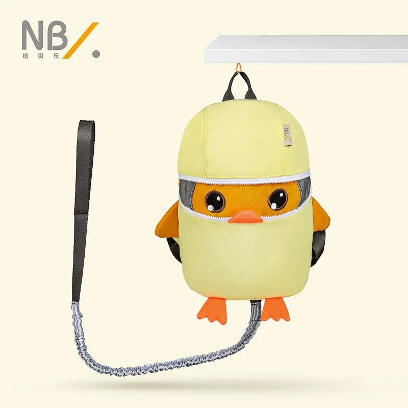 

2019 new children's anti-lost backpack with traction rope 1-3 years old baby backpack anti-lost animal shape
