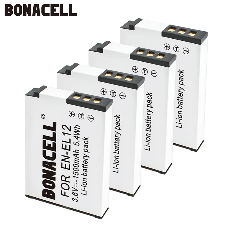 Bonacell RU EL12 EN-EL12 Batteria батареи для Nikon Coolpix S9900 S9700 S9100 S8000 AW120 AW130 S6000 S6100 S6300 S9050