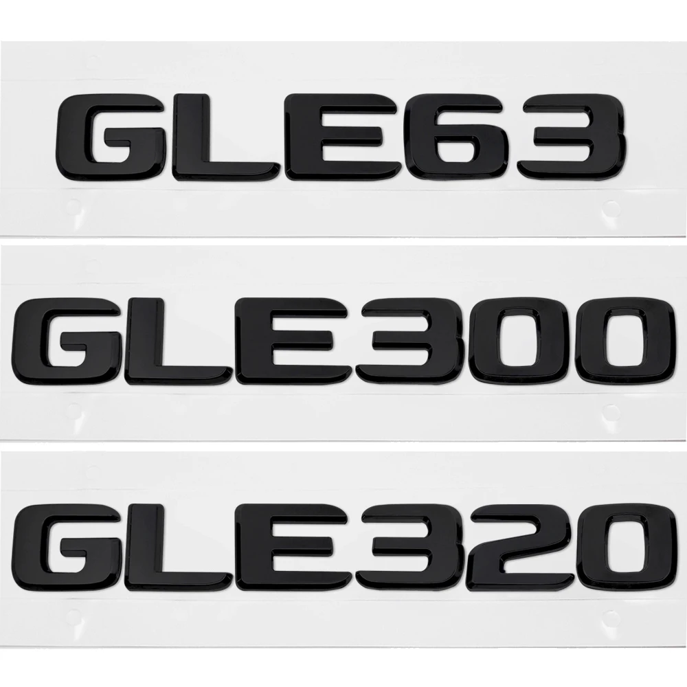 Автомобильная наклейка пластиковые аксессуары черная для Mercedes-benz GLE63 GLE300 GLE320 GLE350