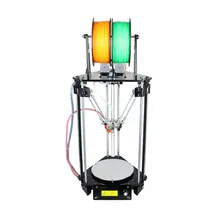 Высокая Точность Дельта Geeetech Rostock mini G2s pro 3D Принтер DIY kit с авто-выравнивание улучшение управления с ЖК-ДИСПЛЕЯ панель Новый