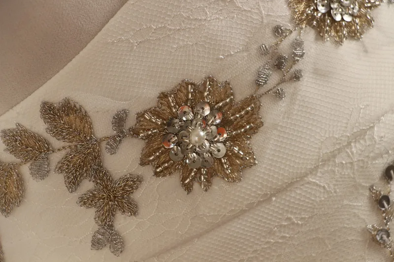 Женский роскошный брендовый дизайнерский комплект для рождественской вечеринки, шифоновые блузки с бантом и цветочной вышивкой, юбка из кристаллов, подиумный костюм из 2 предметов